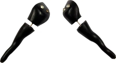 Produktbild von Tribal Holzohrring, Holzspirale, Fake Piercing, Plug - Modell 45, Braun, Ohrringe + Ohrstecker Modeschmuck