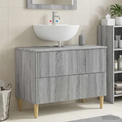 Obrázek produktu pro Maison Exclusive – Skříňka pod umyvadlo ARNHEM, barva Sonoma, rozměry 82 x 41 x 59 cm