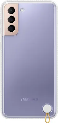 Image de Coque renforcée Samsung Galaxy S21+ 5G Clear Protective Contour Blanc Samsung