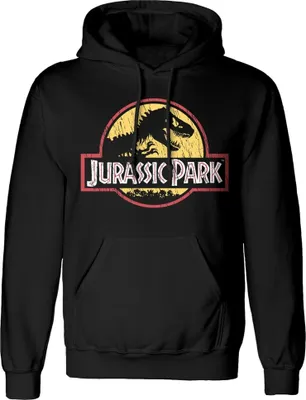 Produktbild von Jurský park - Mikina s kapucňou "Classic" pre mužov TV2182 (XL) (Black)