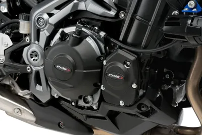 Produktbild von PUIG 20135N Motorschutzhauben  passend fuer KAWASAKI Z900 Schwarz