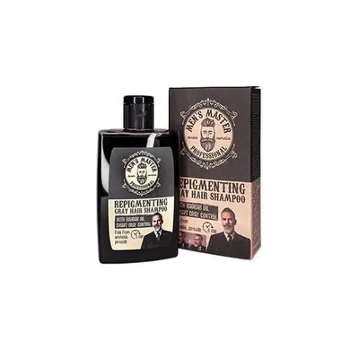 Image de Shampooing repigmentant Mens Master Professional pour cheveux gris, 120 ml