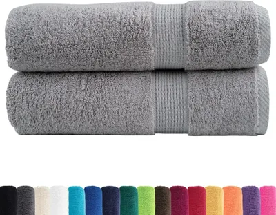 Obrázek produktu pro vidaXL Prémiové osušky SOLUND, 2 ks, šedé, 70 x 140 cm, 600 g/m²