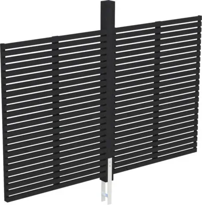 Produktbild von Rückwand Rhombus SKAN HOLZ 291 x 160 cm anthrazit
