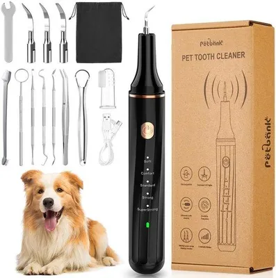 Productafbeelding van Ultrasonische Tandreiniger voor Honden en Katten met 5 Reinigingsmodi