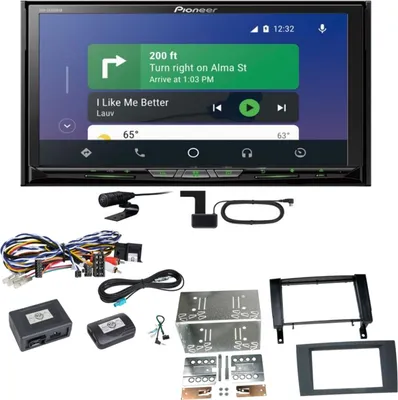 Produktbild von Pioneer AVH-Z9200DAB Android Auto Carplay Einbauset für Mercedes SLK R171