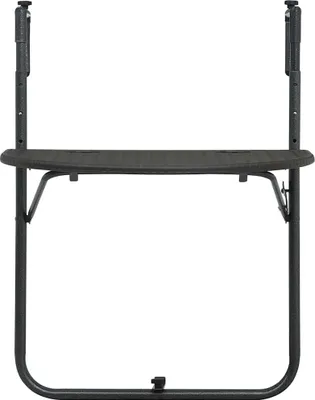 Obrázok produktu pre vidaXL Balkónový závesný stolík hnedý 60x64x83,5 cm plastový ratanový vzhľad