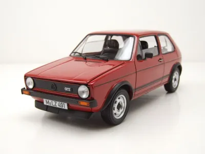 Produktbild von Norev 188472 VW Golf 1 GTi 1976 rot 1:18