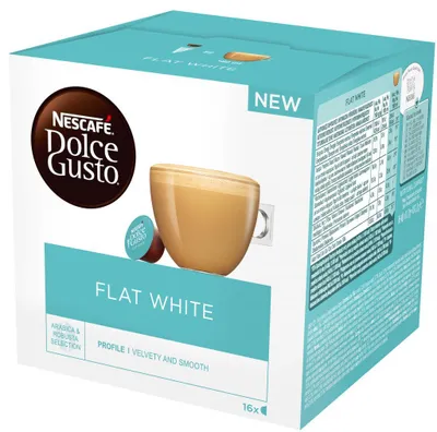 Zdjęcie produktu dla NESCAFÉ Dolce Gusto Flat White Kawa w kapsułkach 187,2g