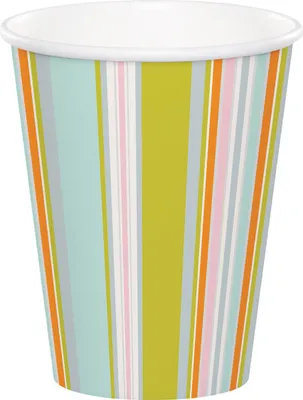 Produktbild von Pappbecher Fröhliche Dschungeltiere, 256 ml