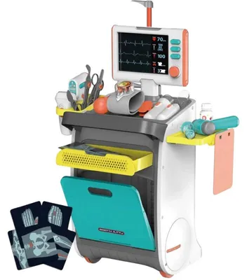 Productafbeelding van KIK KX2948 Kinderartsenset - Medische set, 34 onderdelen