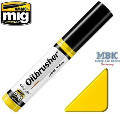Produktbild von Munition für MIG AMIG3502 Ölpinsel Gelb