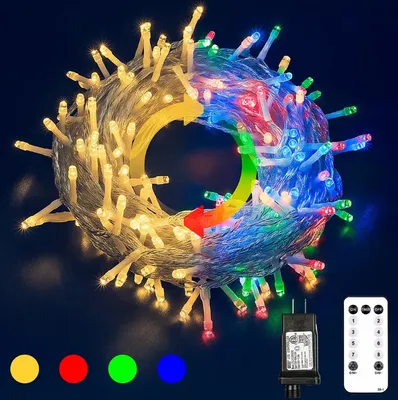 Produktbild von KIK - LED řetězová světla 10m 100LED s dálkovým ovládáním