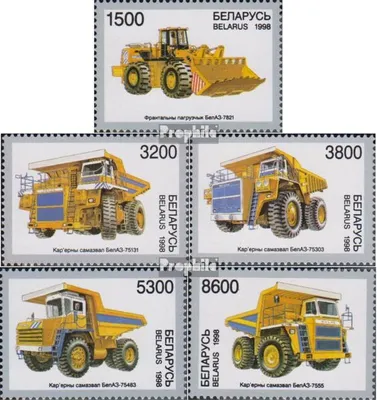 Produktbild von Briefmarken Weißrussland 1998 Mi 273-277 (kompl.Ausg.) postfrisch Weißrussisches Automobilwerk
