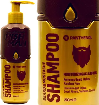 Zdjęcie produktu dla Nishman - Beard Shampoo - Szampon do brody 200ml