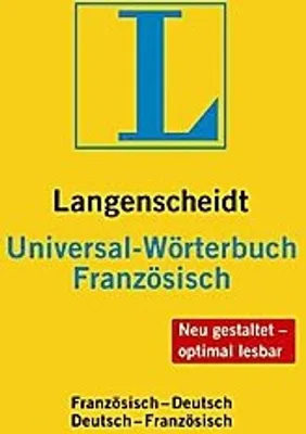 Produktbild von Langenscheidt Universal-Wörterbuch Französisch: Französisch-Deutsch/Deutsch-Französisch