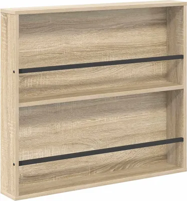 Obrázek produktu pro vidaXL Stojan na časopisy Sonoma dub 80 x 12 x 70 cm materiál na bázi dřeva