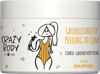 Image de HISKIN Crazy Body Gommage corporel à gros grains - LEMONADE 300 ml