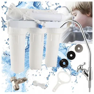 Produktbild von 5-stufiges Wasserfiltersystem mit Ionisator und Umkehrosmoseanlage