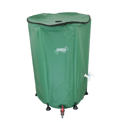 Produktbild von REGENTONNE MIT HAHN Regenwassertank Regenfass Wasserfass Wassertonne 250 L