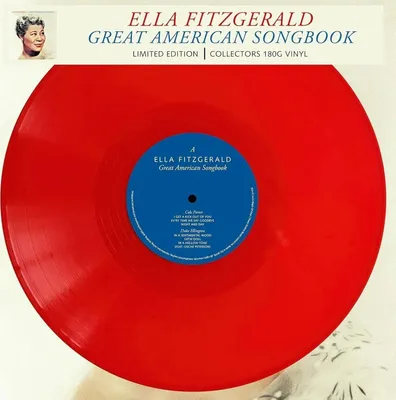Produktbild von Ella Fitzgerald - Great American Songbook (Limited/Numbered Edition) (Red Coloured) (180 g) (LP)