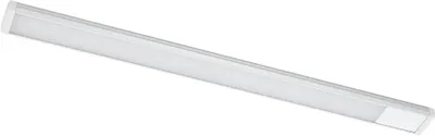 Produktbild von Küchenleuchte – LED-Einbauleuchte für Schränke – Arbeitsflächenbeleuchtung – Mit Kippschalter – 60 cm – Weiß-Silber