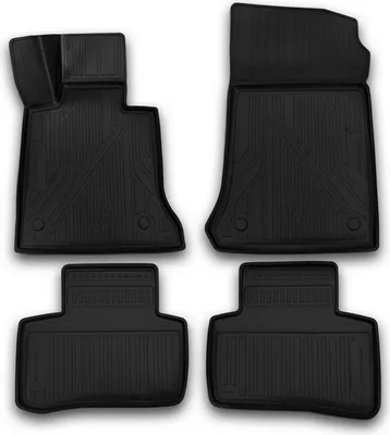 Produktbild von AD Tuning Gummi Fußmatten Set für Mercedes GLK X204, Bj. 10/2008-6/2015