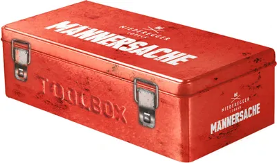 Produktbild von Niederegger Männersache Toolbox mit Marzipan Trüffel Pralinen 335g