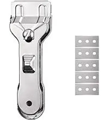 Produktbild von Minismus Feldstecher - Reinigungsschaber Kochfeldschaber mit 5 Ersatzklingen - Kš¹che Glaskeramik Schaber Glasschaber - Kš¹chenschaber - Kratzer