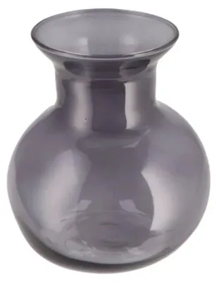 Produktbild von DK Design Blumenvase Mira - Kugelvase Modell - Rauchglas - 25 x 27 cm - Blumenstrausvasen