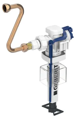 Image de Geberit Typ 383 Füllventil, WA seitlich 3/8", Nippel aus Messing, für UP-SPK
