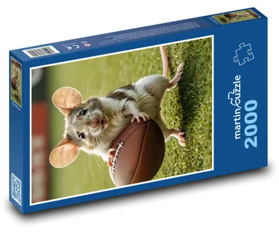 Zdjęcie produktu dla martinpuzzle - Puzzle 2000 - Myszka z piłką