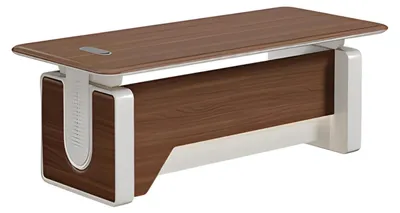 Image de Bureau Table 200x90x75 cm moderne en bois Bureau