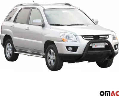Produktbild von Frontbügel Frontschutzbügel für Kia Sportage 2008-2010 ø76mm Stahl Schwarz