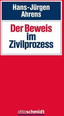 Obrázok produktu pre Der Beweis im Zivilprozess