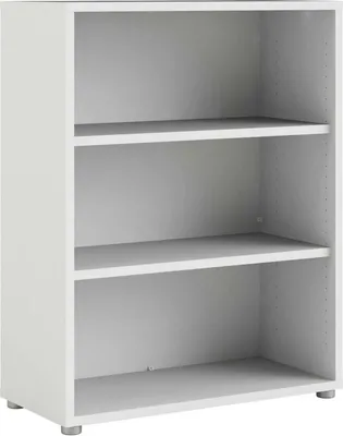 Obrázok produktu pre Regál - biely - 89 x 113 cm - s 3 priehradkami