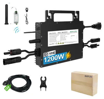 Obrázok produktu pre Solárny mikroinvertor, inteligentná konektivita, ľahká konštrukcia, FNL1200W, 230 V, 16–60 V