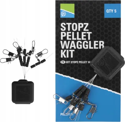 Produktbild von Preston Stopz Pellet Waggler Kit - Posenwirbel
