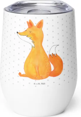 Produktbild von Mr. & Mrs. Panda thermosbecher Einhorn Wunsch - Weiß - Geschenk, kaffee tasse, Füchse, Thermobecher, Einhörner, Unicorn, Isolierbecher, Fuchshörnchen, Thermo Becher