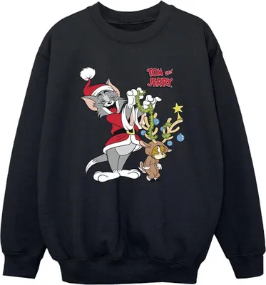 Produktbild von Tom & Jerry - Sweatshirt für Jungen BI38162 (128) (Schwarz)