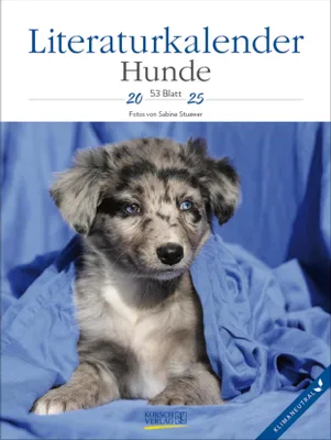 Produktbild von Literaturkalender Hunde 2025