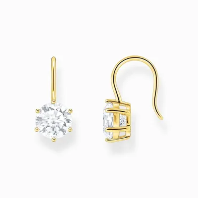 Obrázok produktu pre Thomas Sabo - H2287-414-14 - Náušnice - Dámske - Striebro 925 18K žlté pozlátené