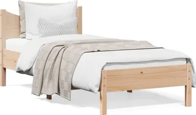 Produktbild von Design Massivholzbett 90x200 cm Kiefer, Klassische Betten 2024 Neu