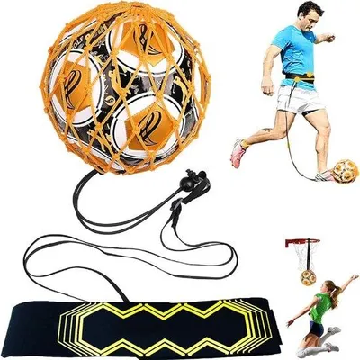 Productafbeelding van Voetbal trainingsset voor kinderen en volwassenen, universele maat 3-5, trainingsapparaat voor ballen