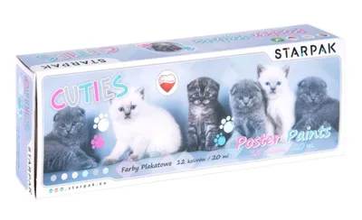 Obrázok produktu pre Plagátové farby, 12 farieb