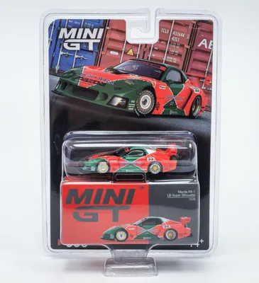 Produktbild von Mazda RX-7 LB-Super Silhouette 787B RHD - Blister Mini GT 1:64
