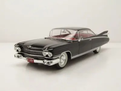 Produktbild von Cadillac Eldorado 1959 schwarz Modellauto 1:24 Whitebox