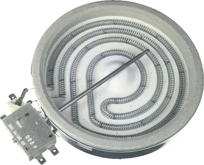 Produktbild von easyPART passend für 10.78631.004 EGO Strahlheizkörper Einkreis Glaskeramikkochfeld 1700W Ø175mm 1074631004 nomic-Heizkörper mit Temperaturmelder passend Whirlpool Bauknecht