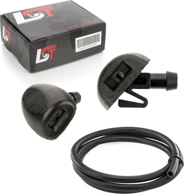Produktbild von 2x Spritzdüse mit Schlauch vorne 6438AV für PEUGEOT 206 407 CITROEN C2 C3 C5 II