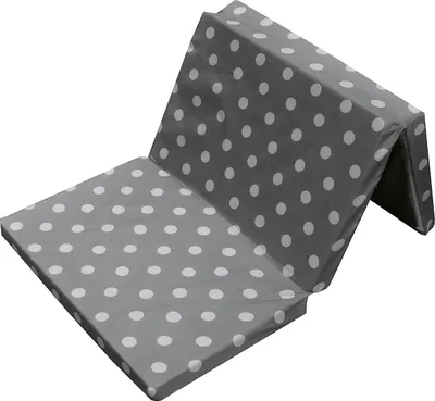 Produktbild von Babyworld Reisebettmatratze 'Dots' klappbar inkl. Tasche